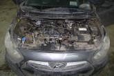 Установка газобалонного оборудования на Solaris Sedan 1.6 R4 2012