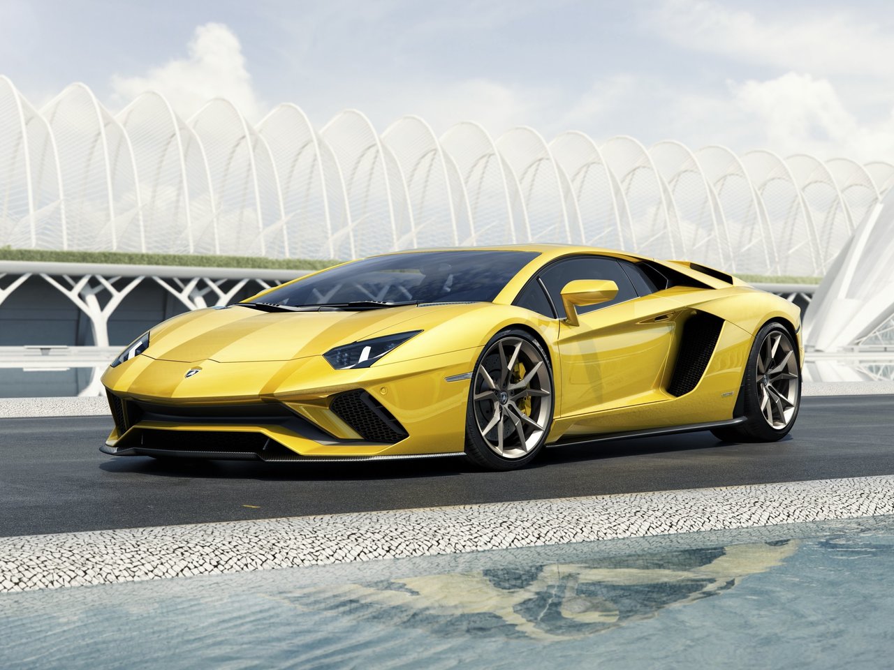 Установка ГБО на Lamborghini Aventador