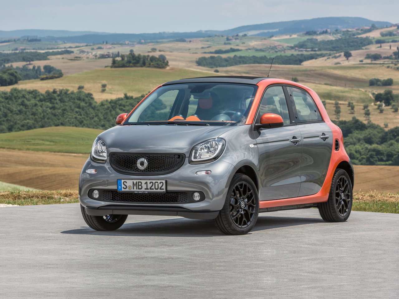 Установка ГБО на Smart Forfour