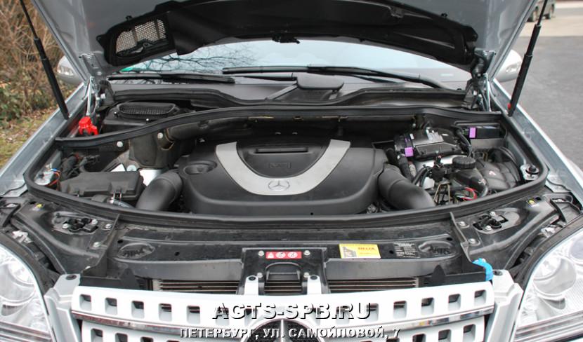 Установка газа на M-klasse (W164) 3.5 V6 2008