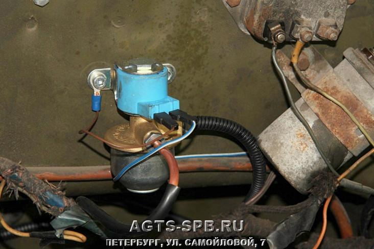 Установка газа на Урал-375 7.0 V8 1990