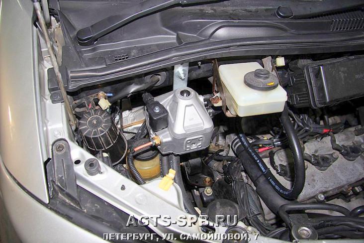 Установка газа на Alphard 3.0 V6 2002